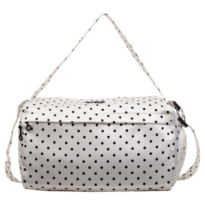 Fashionable sports and travel bag with dotted design Bowlift