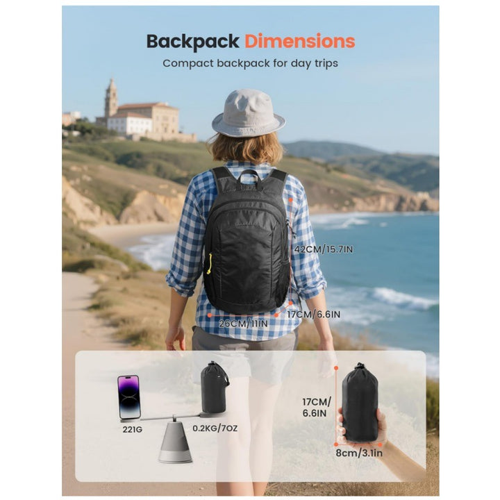 Ultralight Compact Backpack Bowlift