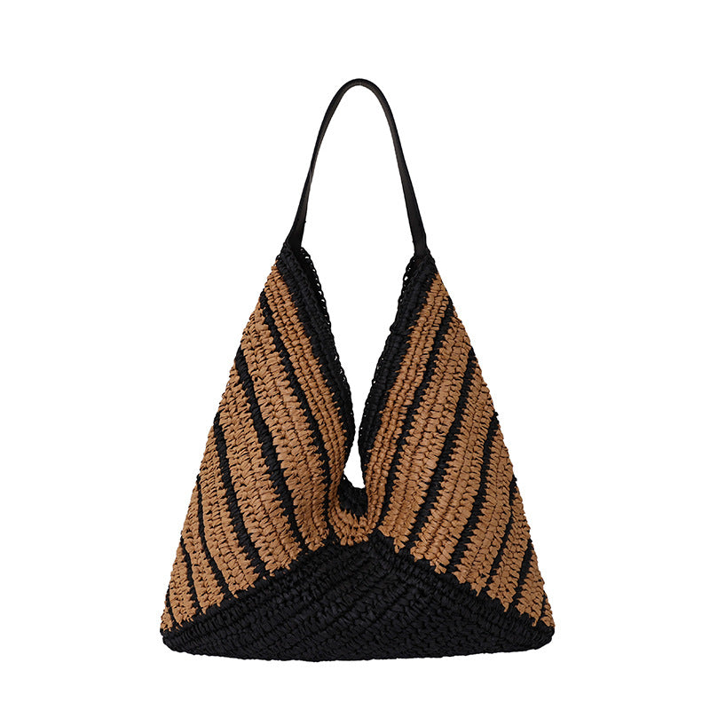 Crocodile-Pattern Beach Bag Bowlift