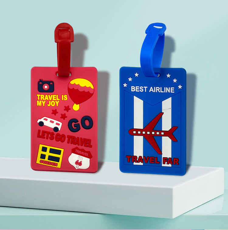 Silicone Travel Luggage Tag Bowlift