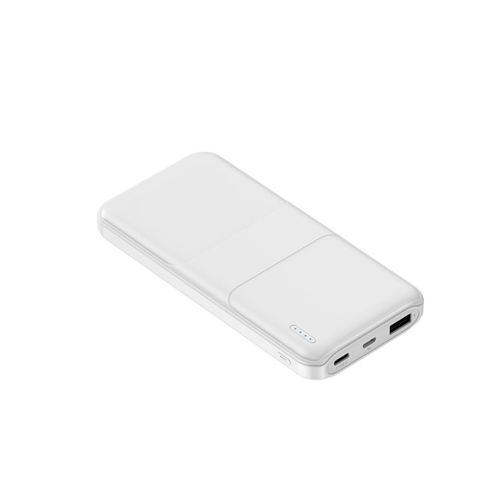 Portable power bank with wireless charging adapter and digital power measurement Bowlift