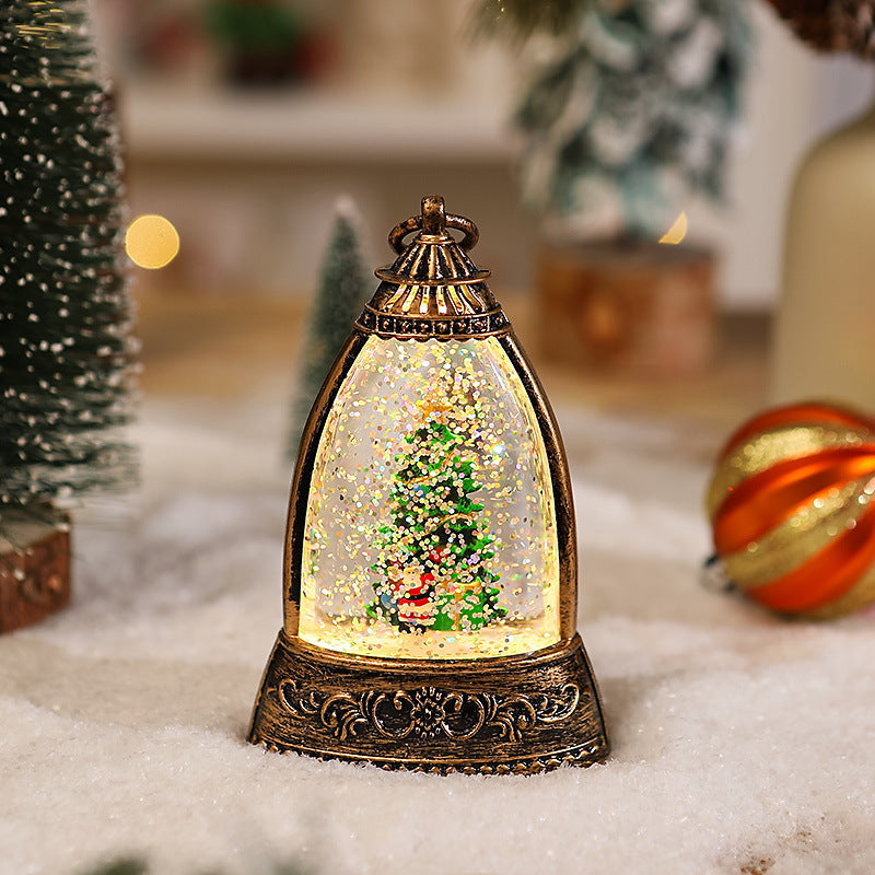 Nostalgic Snow Globe Lantern Bowlift