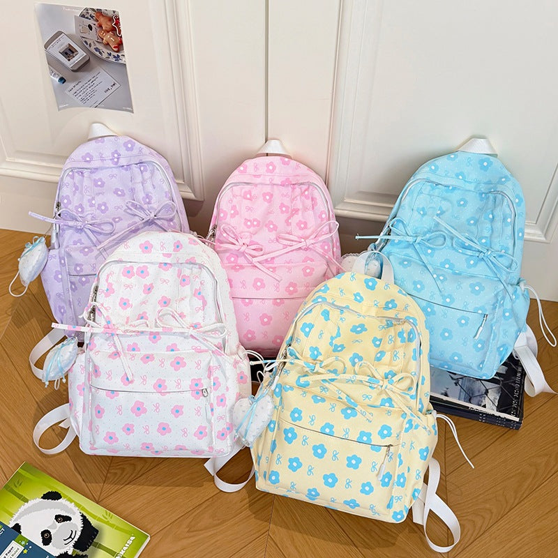 Floral Design Backpack Bowlift