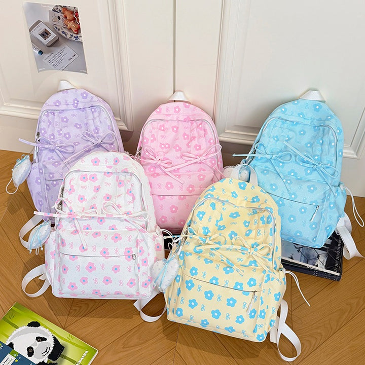 Floral Design Backpack Bowlift