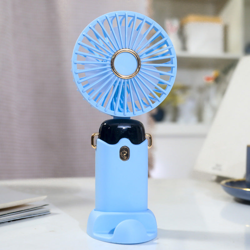 Portable Hand Fan with Battery Bowlift