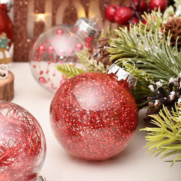Decorative Glitter Ornaments Bowlift