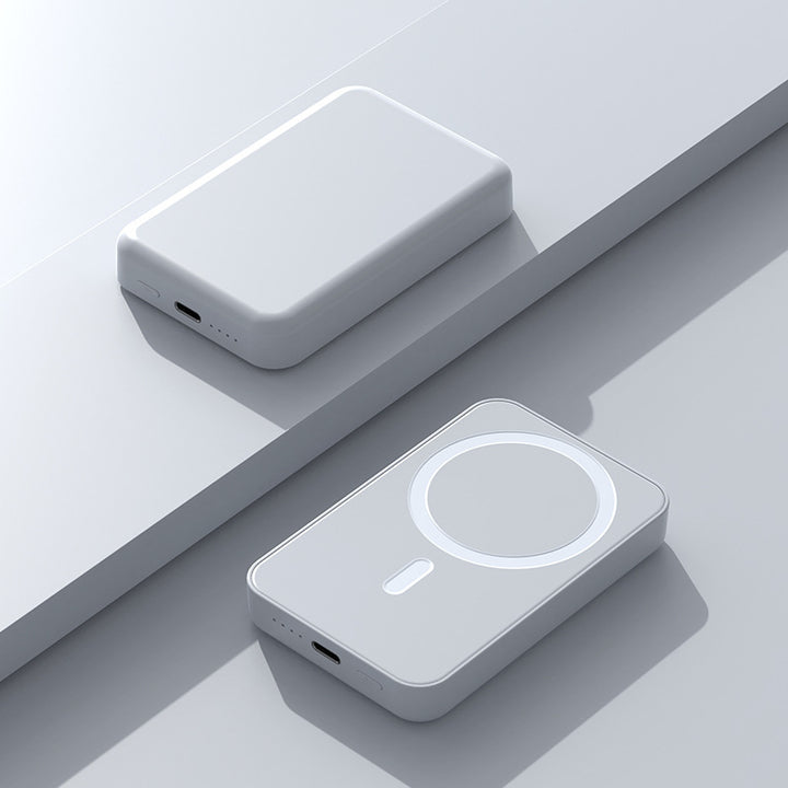 MagSafe Powerbank with multifunctional charging option and compact design Bowlift