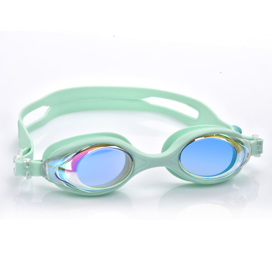 Professional swimming goggles with adjustable head strap and UV protection Bowlift