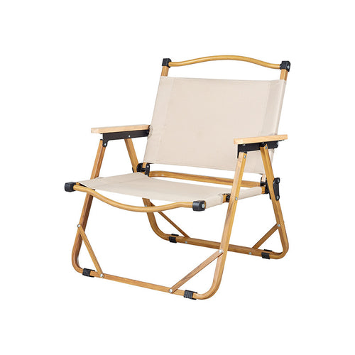 Women's collapsible camping table with sturdy aluminum frame and practical carrying bag Bowlift