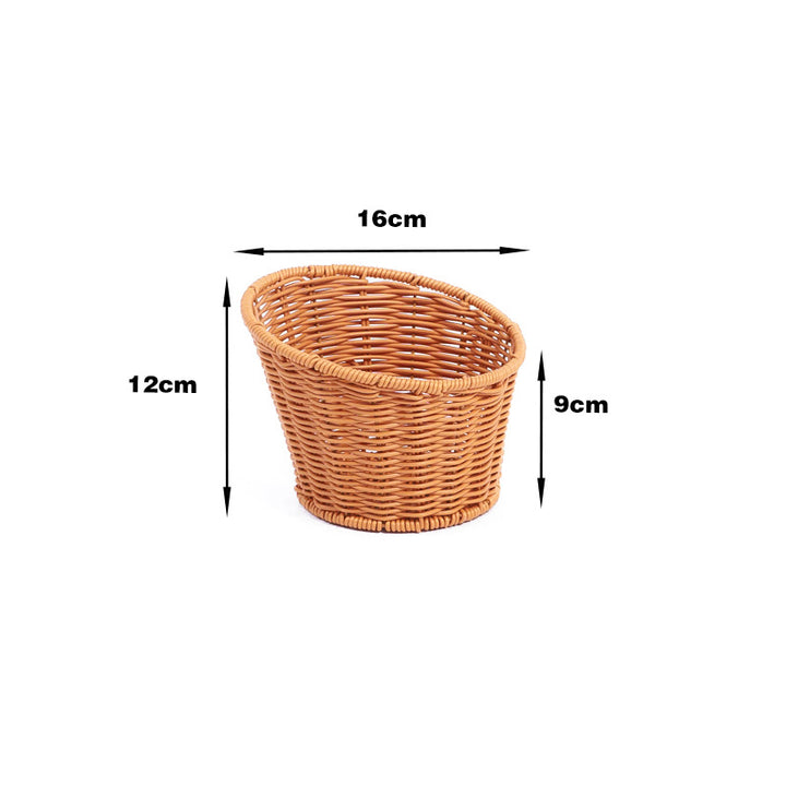 Artisan Woven Decorative Storage Basket Bowlift