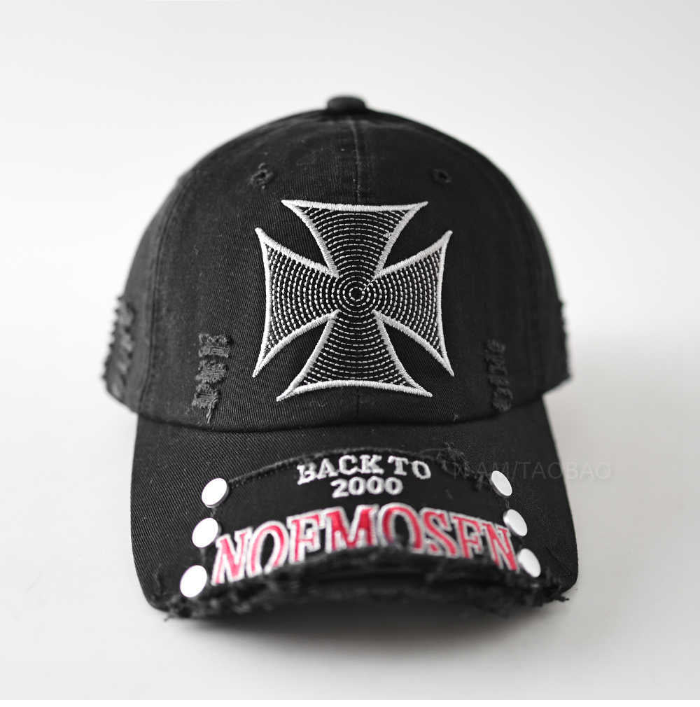 Men's Distressed Vintage Graphic Cap Bowlift