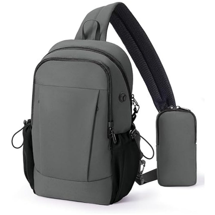 Ergonomic Sling Backpack with Organizer Bowlift
