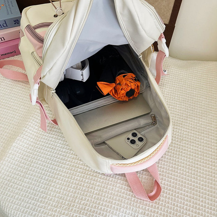 Playful Multi-Pocket Backpack Bowlift