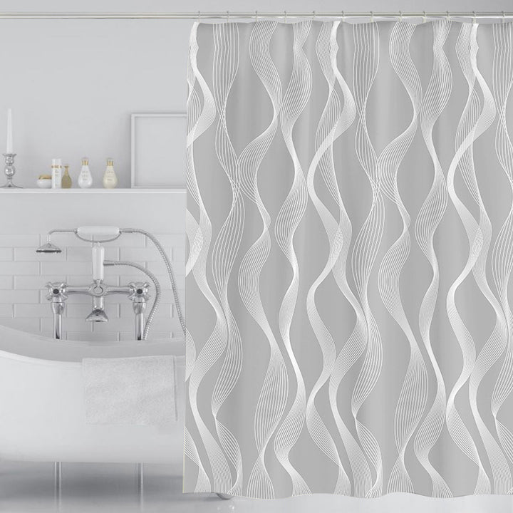 Unisex Waterproof Shower Curtain Bowlift