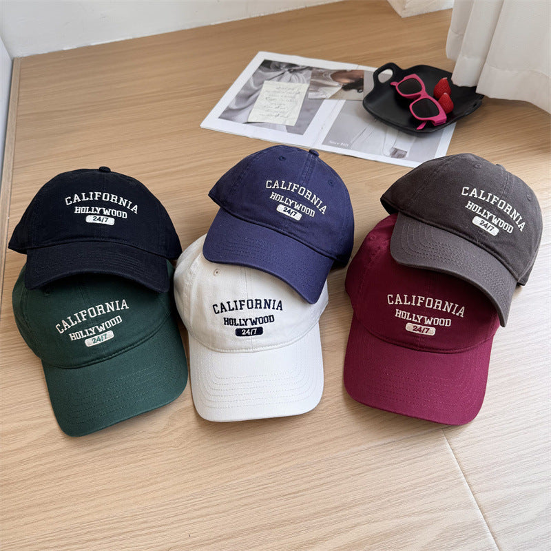 Women's Vintage-Inspired Cotton Baseball Cap Bowlift