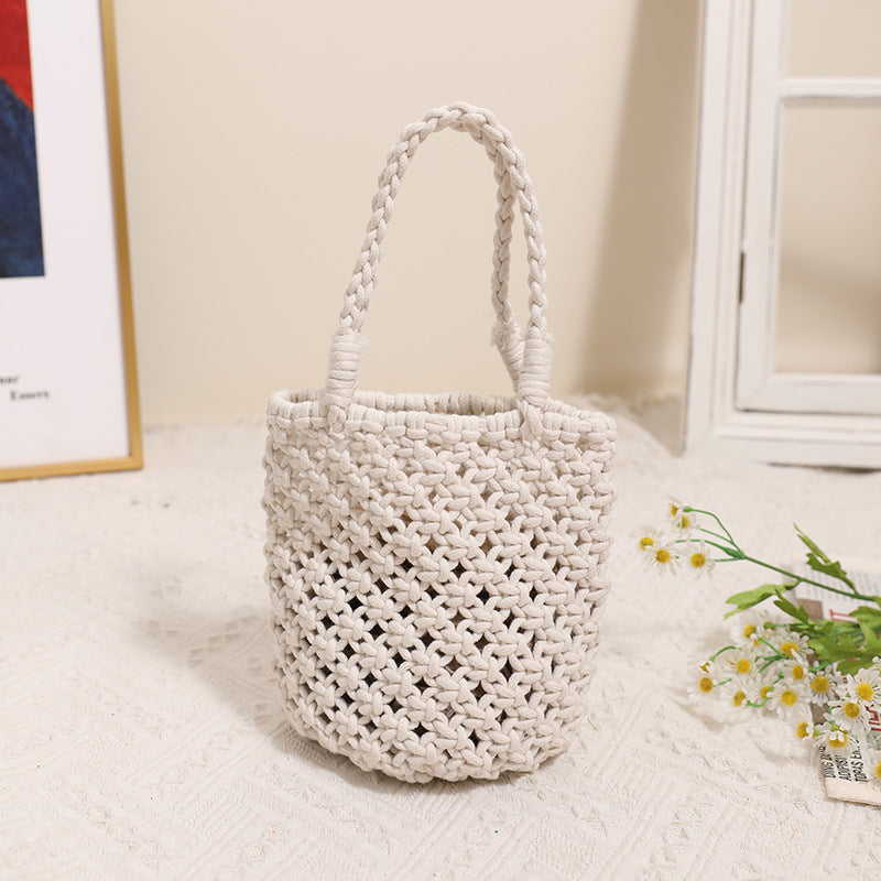 Handmade Macrame Shopping Bag Bowlift