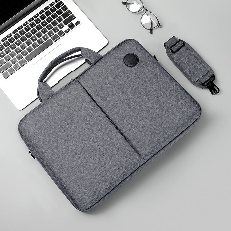 Elegant Laptop Bag with Adjustable Shoulder Strap and Padded Interior Compartment Bowlift
