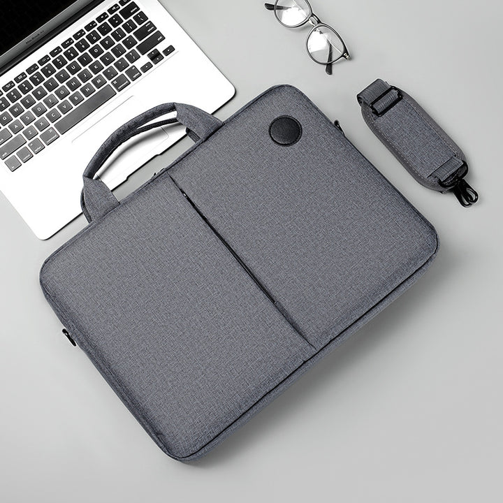 Elegant Laptop Bag with Adjustable Shoulder Strap and Padded Interior Compartment Bowlift