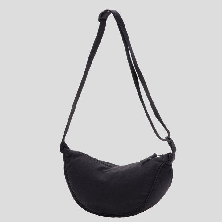 Shoulder bag with practical compartment system and adjustable shoulder strap Bowlift