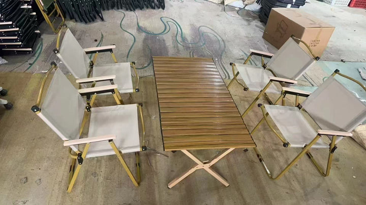 Portable Camping Table and Chair Set Bowlift