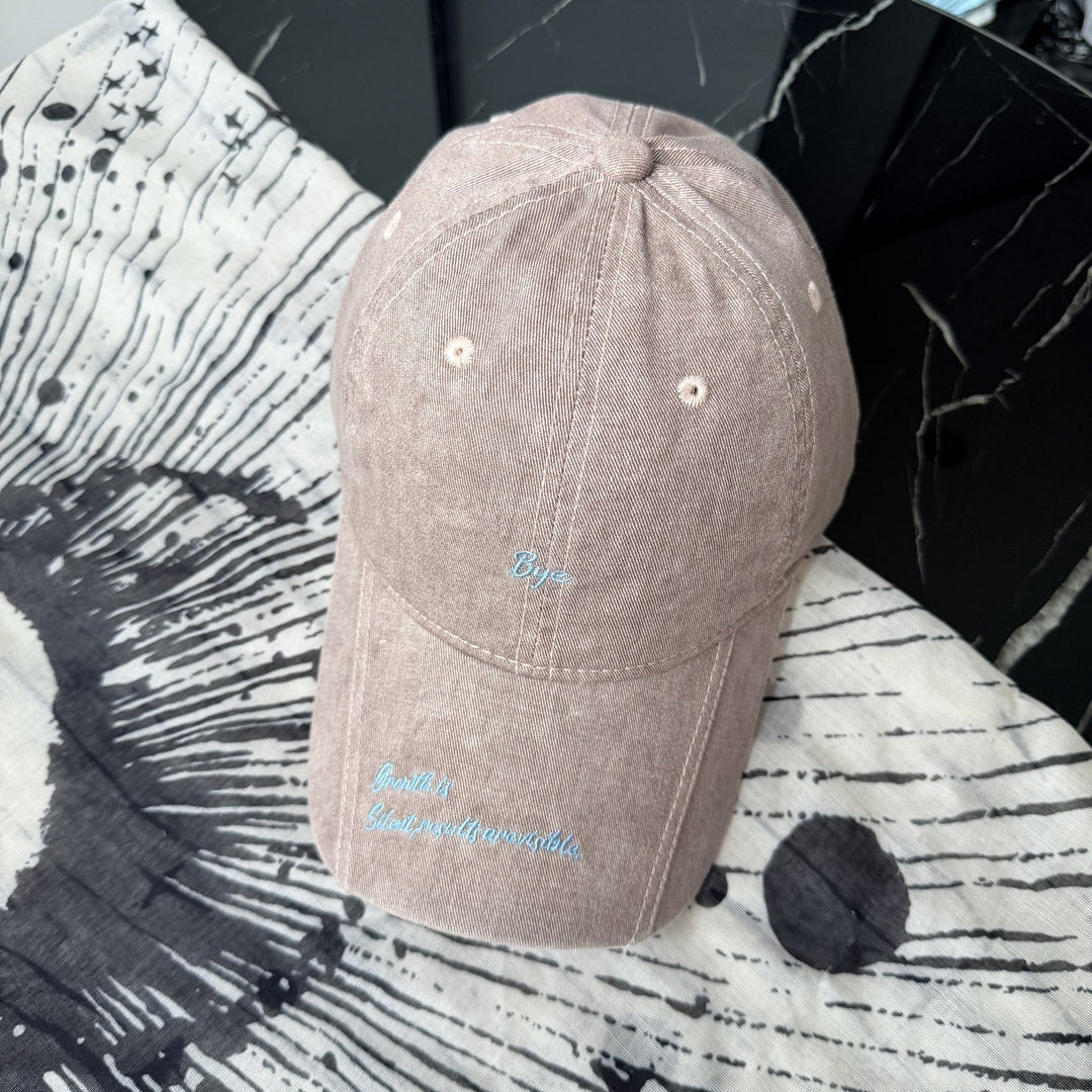 Women's Casual Distressed Cotton Baseball Cap Bowlift