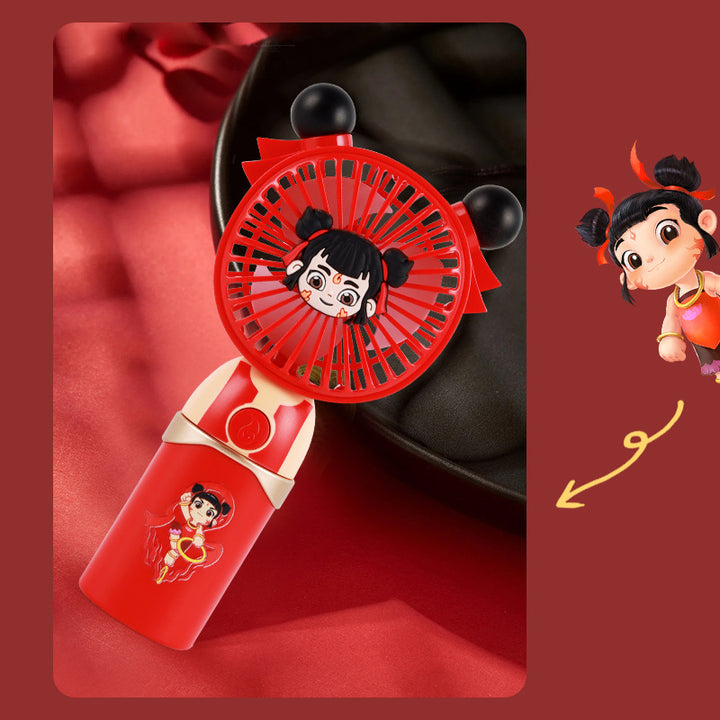 Women's Portable Hand Fan with Innovative Design Bowlift