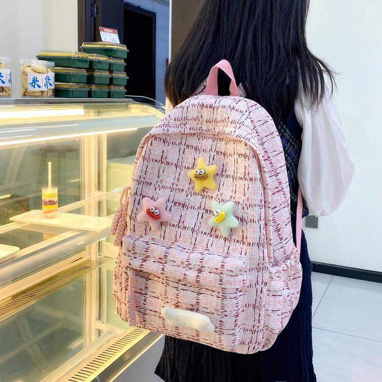Cute Cartoon-Themed Backpack Bowlift