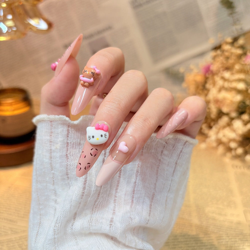 Elegant Stiletto Press-On Nail Set
