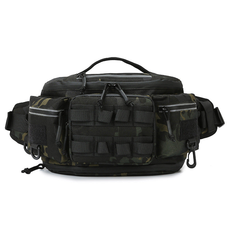 Compact Multi-Pocket Tactical Waist Bag Bowlift