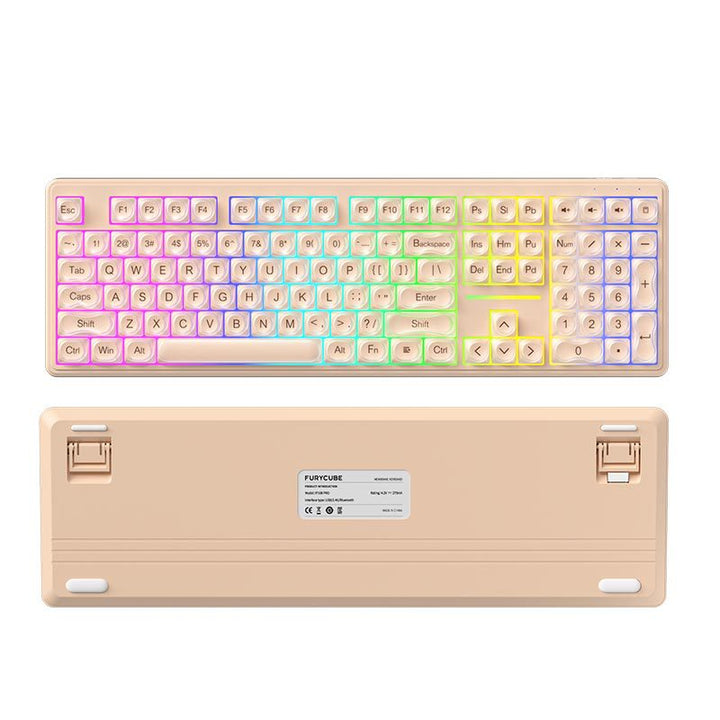 Wireless RGB Gaming Keyboard Bowlift