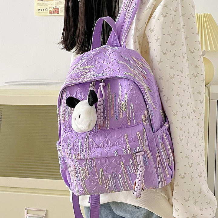 Backpack with Sparkling Details Bowlift