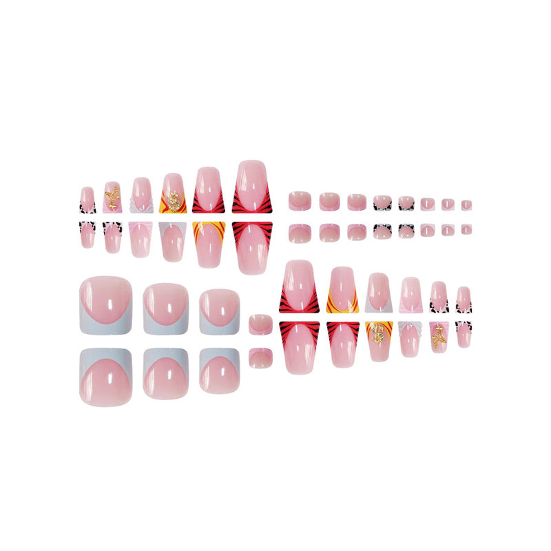 Floral 3D Nail and Pedicure Art Set Bowlift