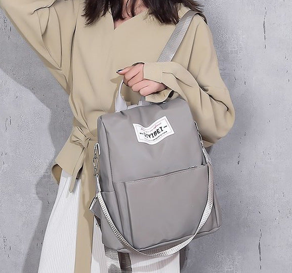 Colorful Geometric Pattern Backpack Bowlift