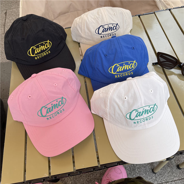 Unisex Embroidered Cotton Baseball Cap Bowlift