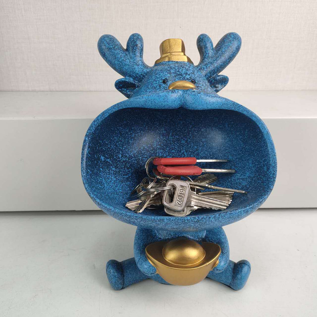Playful Frog Decoration Bowlift