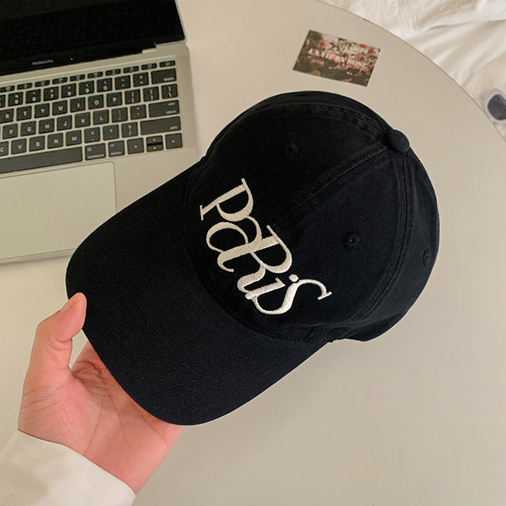 Women's Embroidered Fashion Cap Bowlift