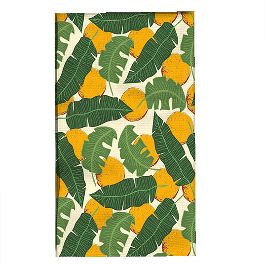 Structured dish towels with floral patterns Bowlift
