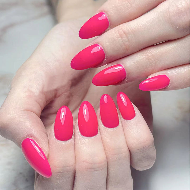 Elegant Long-Stiletto Press-On Nails