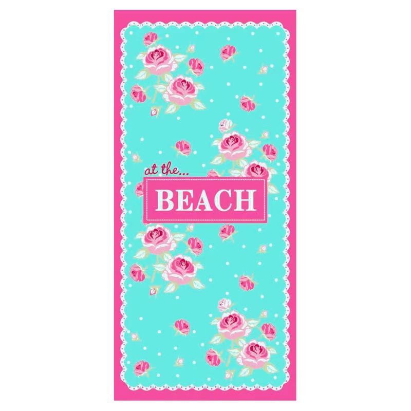 Tropical Paradise Beach Towel Bowlift