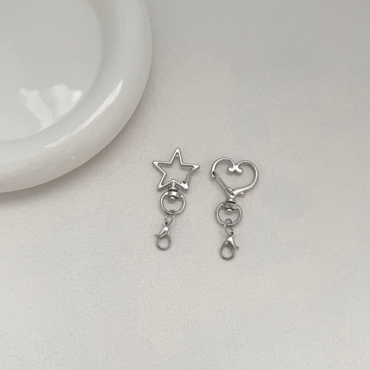 Star-Shaped Charm Keychain Bowlift