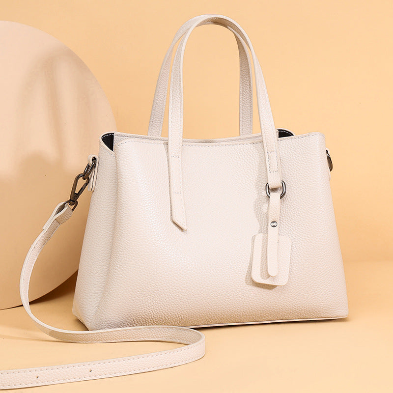 Textured Leather Tote Bag Bowlift 1785771205