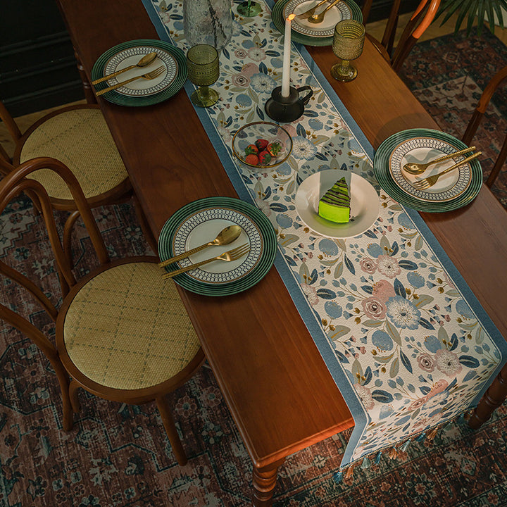 Geometric Patterned Table Runner