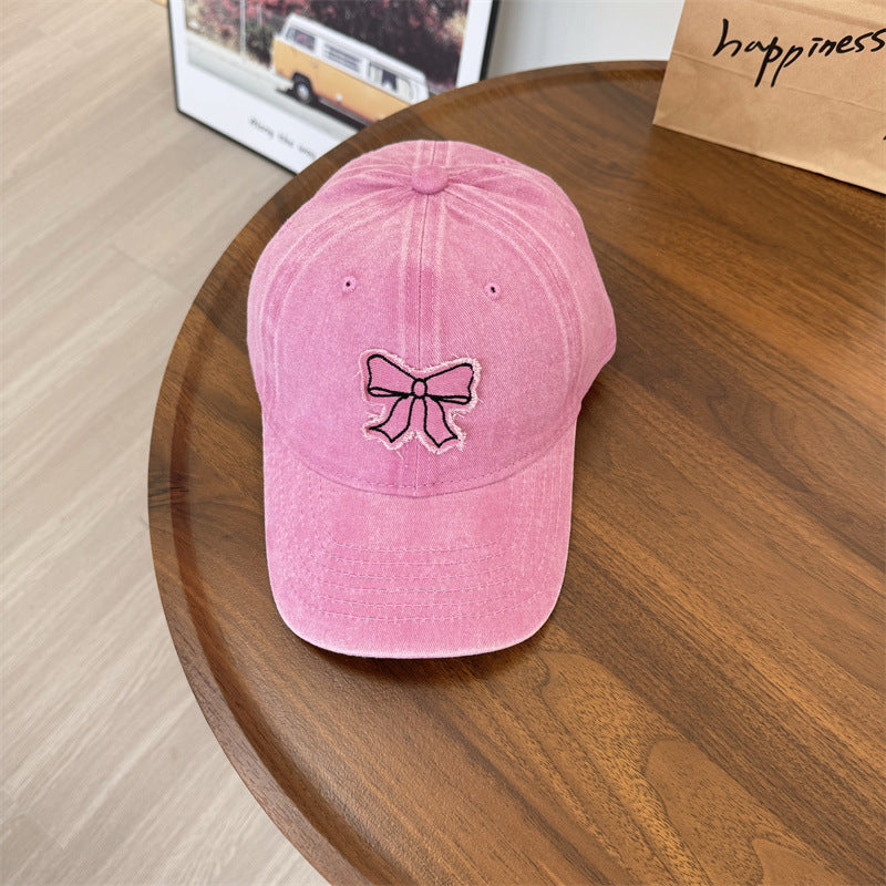 Women's Vintage-Inspired Graphic Baseball Cap Bowlift