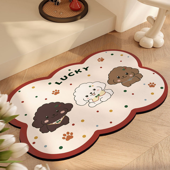 Cute Cartoon Animal Bath Mat Bowlift