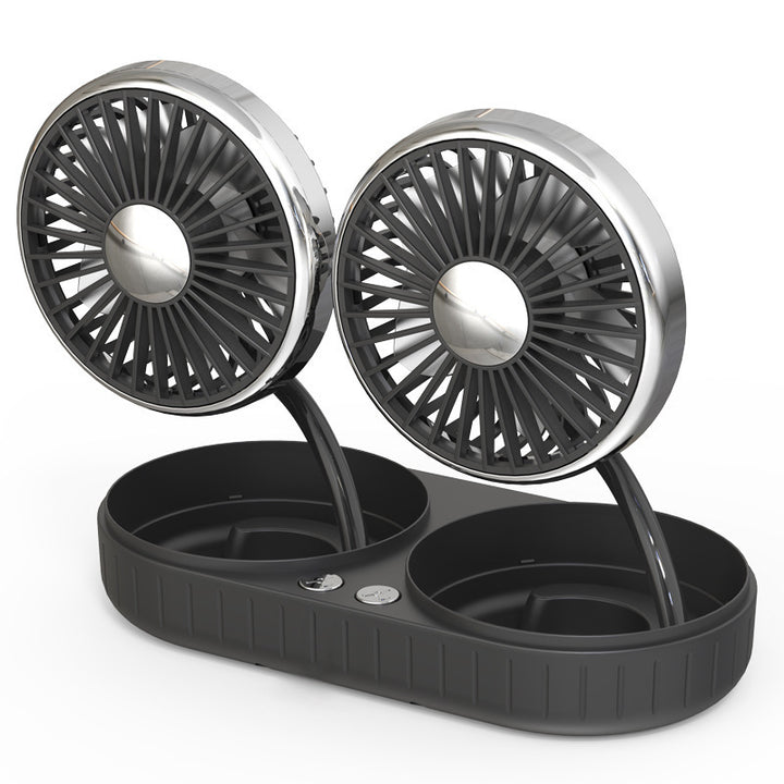 Dual Adjustable Car Air Circulation Fan Bowlift