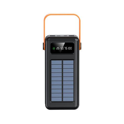 Multifunctional Solar Powerbank with Integrated Charging Cables Bowlift
