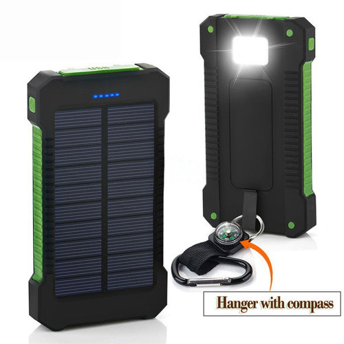 Solar-powered power bank with robust casing and intelligent charging function Bowlift