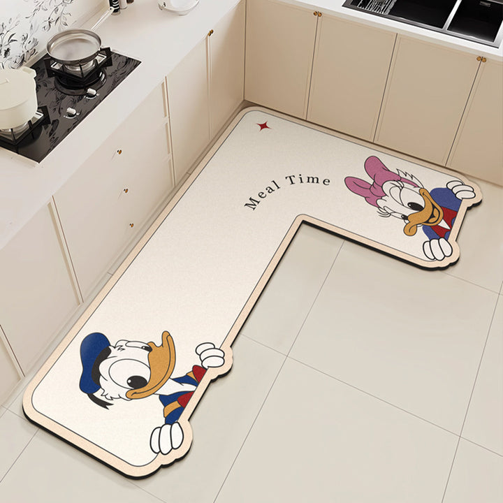 Fun-Themed Anti-Slip Kitchen Mat