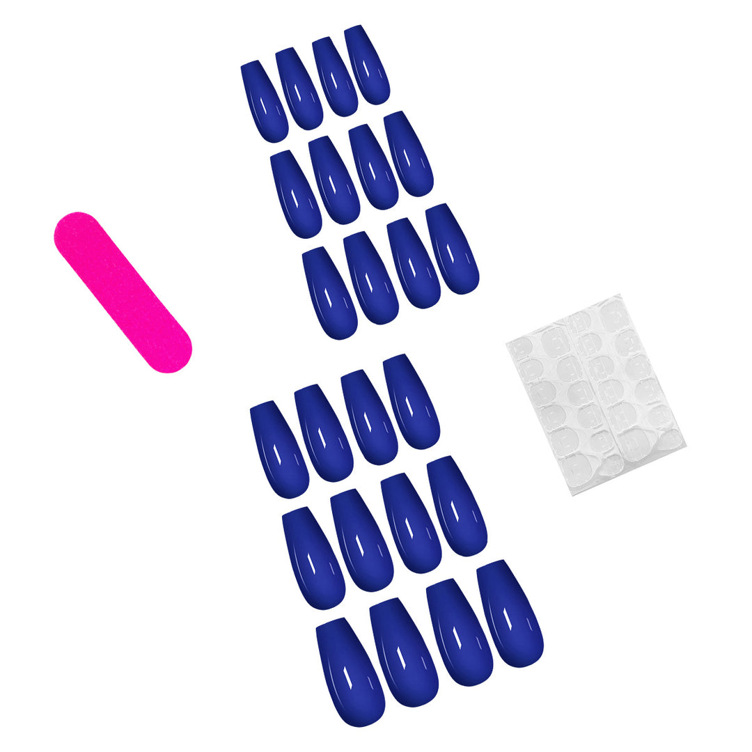 Long-Lasting Glossy Press-On Nail Extensions Bowlift