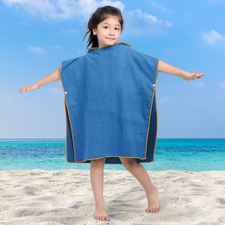 Girls Bath Poncho Bowlift